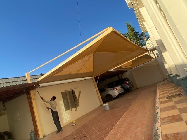تركيب مظلات جده