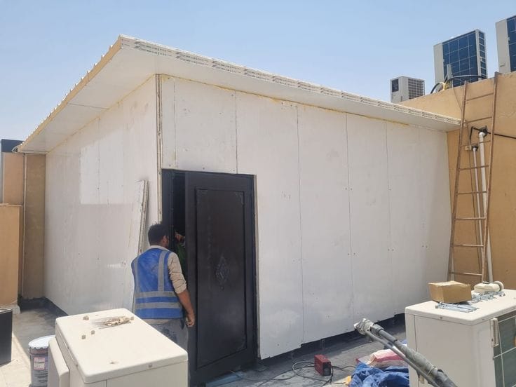 تركيب ساندوتش بانل
