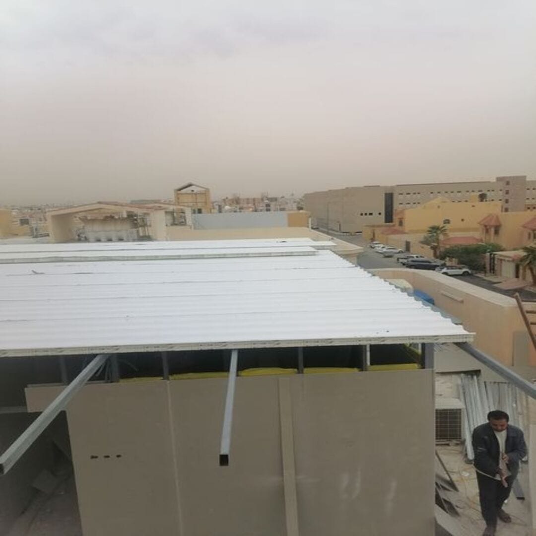 سقف ساندوتش بانل جده