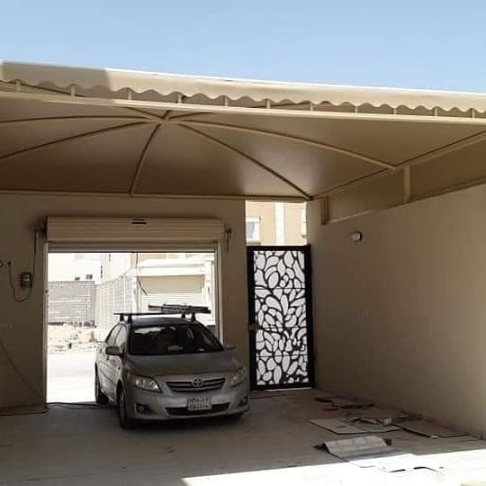 أنواع مظلات سيارات جدة