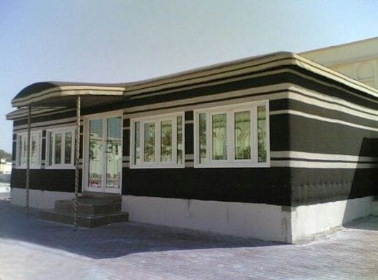 مراحل بناء الملاحق الخارجية في جدة