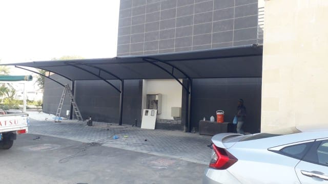 تركيب مظلات سيارات في جدة