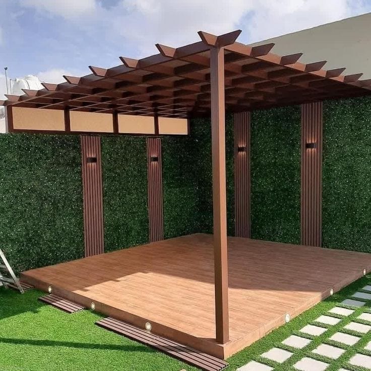 مميزات برجولات الحدائق