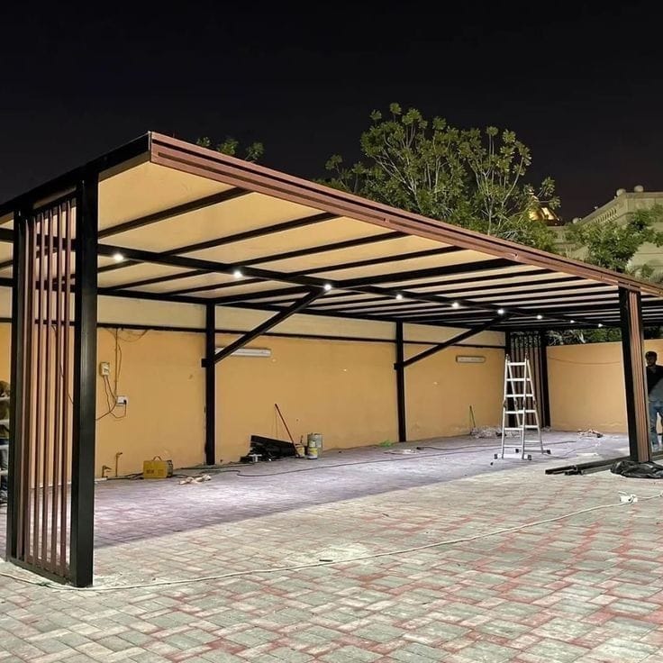 مظلات سيارات جدة