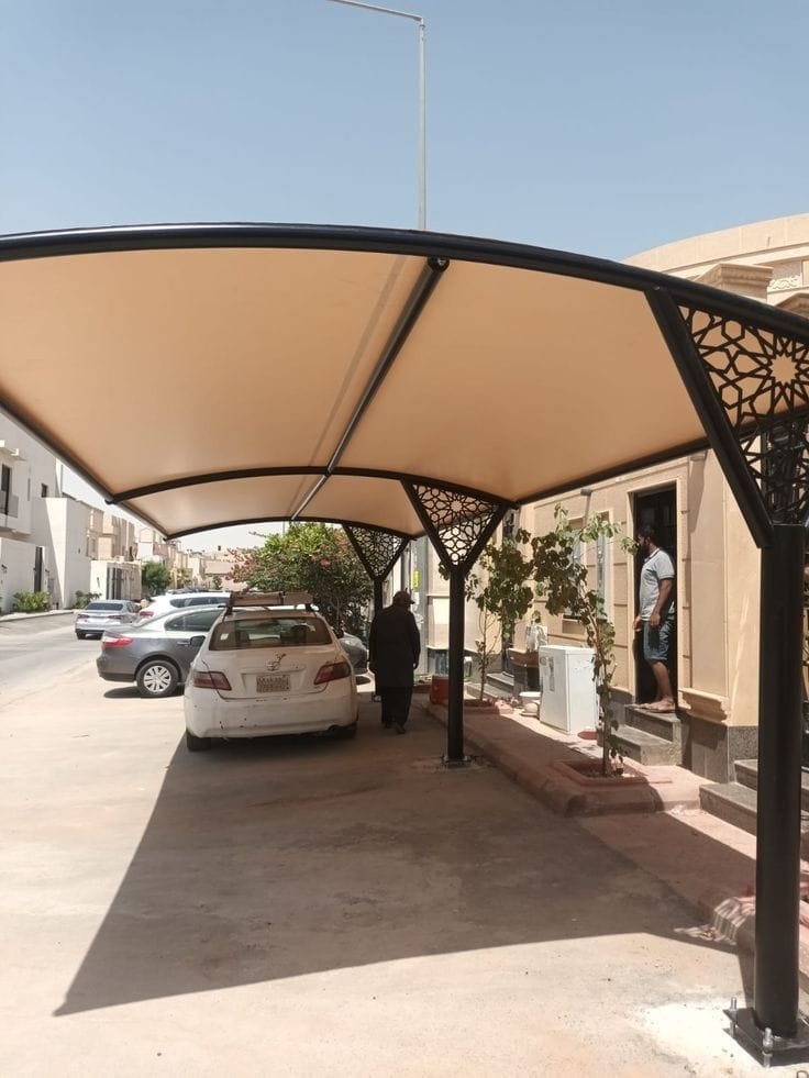 مظلات سيارات جدة