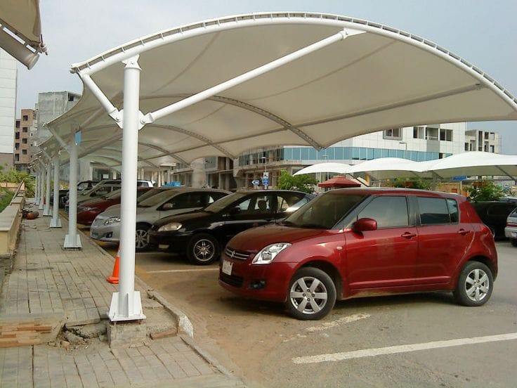 تركيب مظلات سيارات جاهزة