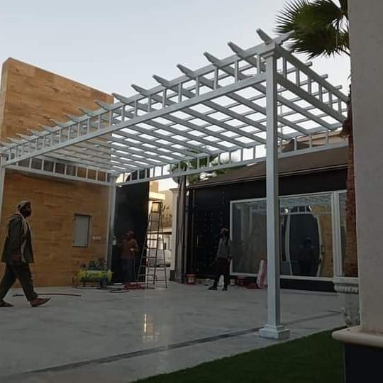 مظلات مداخل جدة